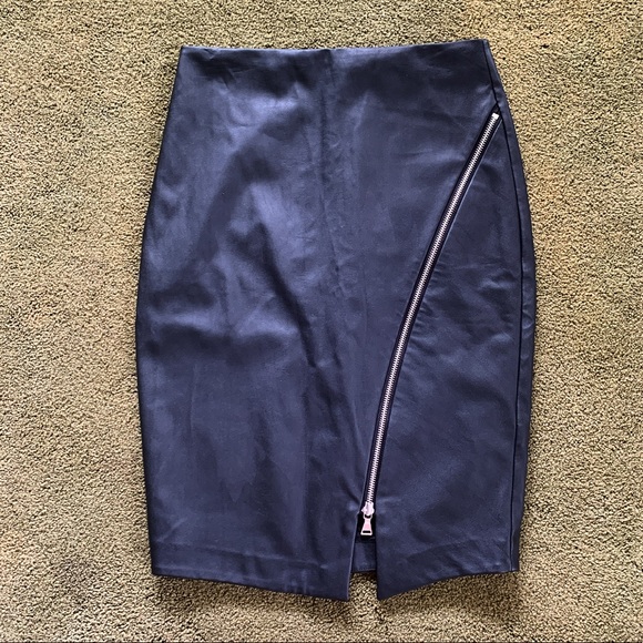 Express Dresses & Skirts - Express Faux Leather Skirt